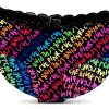 Hipster No Show Underwear Victorias Secret Pink Multicolor