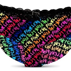 Hipster No Show Underwear Victorias Secret Pink Multicolor