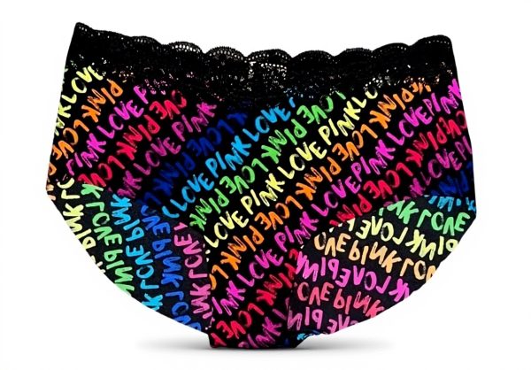 Hipster No Show Underwear Victorias Secret Pink Multicolor