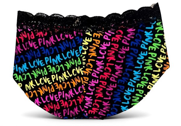 Hipster No Show Underwear Victorias Secret Pink Multicolor