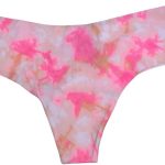Victoria's Secret Pink No Show Thong Seamless Tie Dye-0