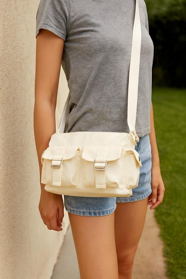 Victoria's Secret PINK Nylon Cargo Shoulder Bag Women-6