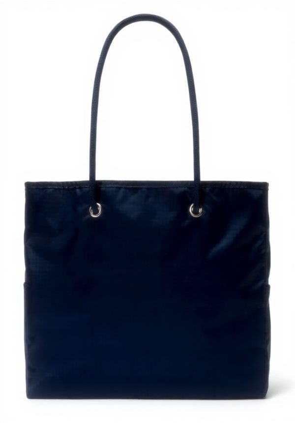 Victorias Secret Pink Reversible Canvas Tote Bag Blue Green