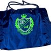 Victorias Secret Pink Reversible Canvas Tote Bag Blue Green