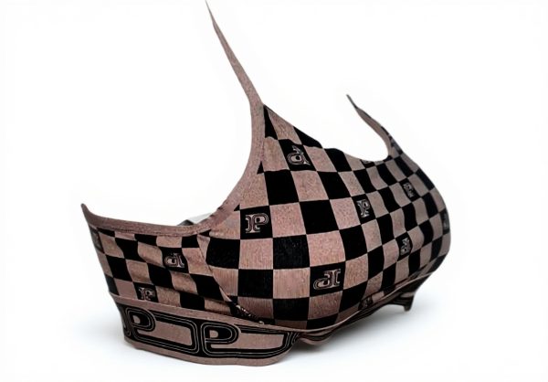 Victorias Secret Pink Sport Bra Multicolor Checkered Scoop