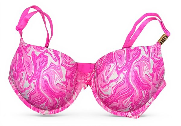 Victorias Secret Pink Push Up Bra Tie Dye Smooth Comfort