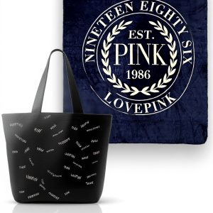 Victorias Secret Pink Weekender Tote Bag Plush Blanket