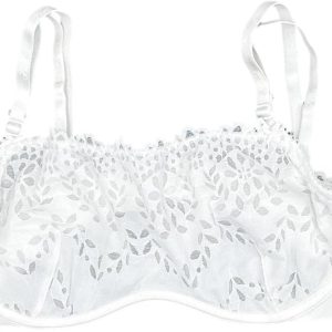 Victoria's Secret Pink Lace Unlined Bralette Women's-0