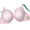 Victorias Secret Push Up Bra Womens Lingerie Pink Stripe