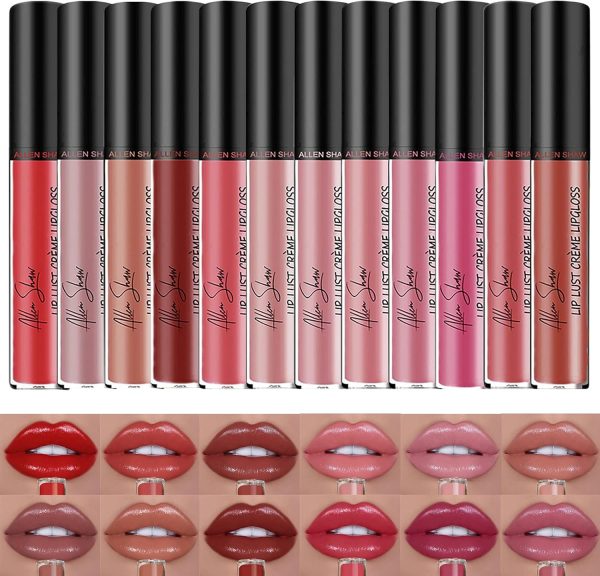 Mllkcao Liquid Lipstick Matte Waterproof Long Lasting 12-4