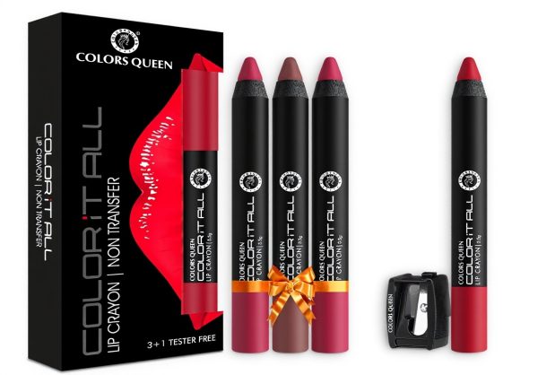Colors Queen Crayon Lipstick Long Lasting Matte Women