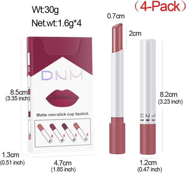 Mllkcao Matte Temperature Change Lipstick Set Velvet Lip-2