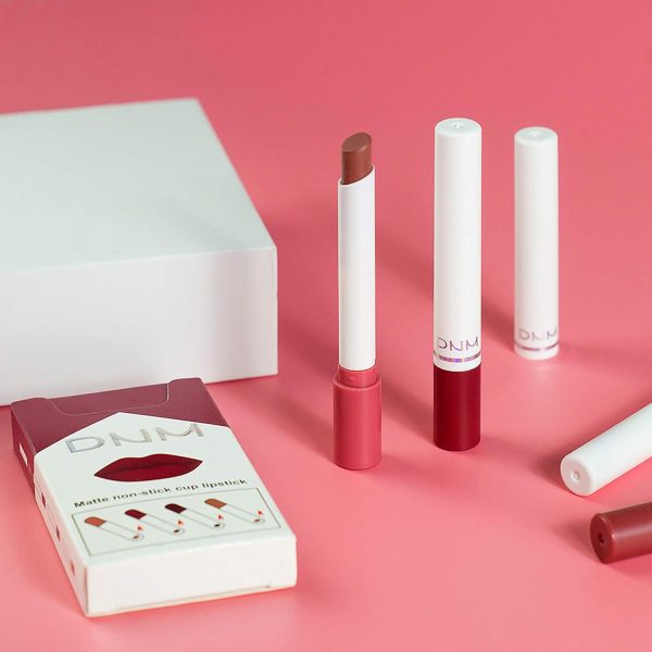 Mllkcao Matte Temperature Change Lipstick Velvet Lip Gloss-5