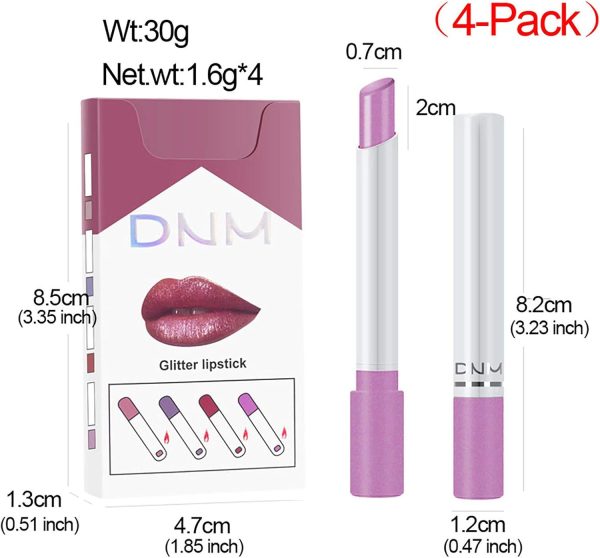 Mllkcao Matte Temperature Change Lipstick Velvet Lip Gloss-4