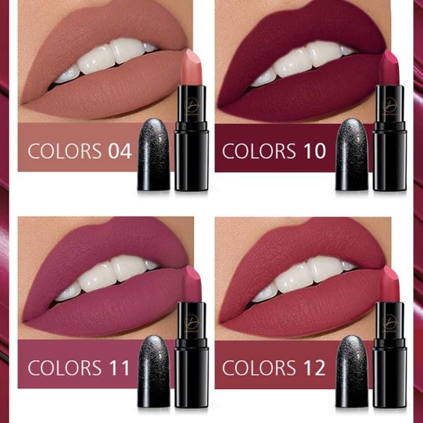 Mllkcao Matte Lipstick Long Lasting Starry Sky Nonstick Cup-2