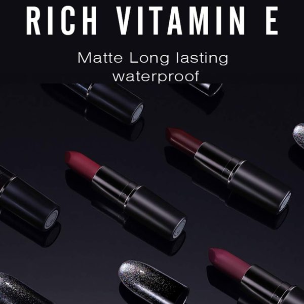 Mllkcao Matte Lipstick Long Lasting Nonstick Cup Starry Sky-5