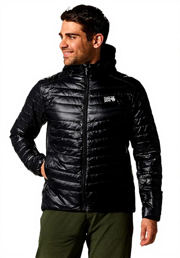 Mountain Hardwear Mens Ghost Shadow Hoody Jacket Black XL