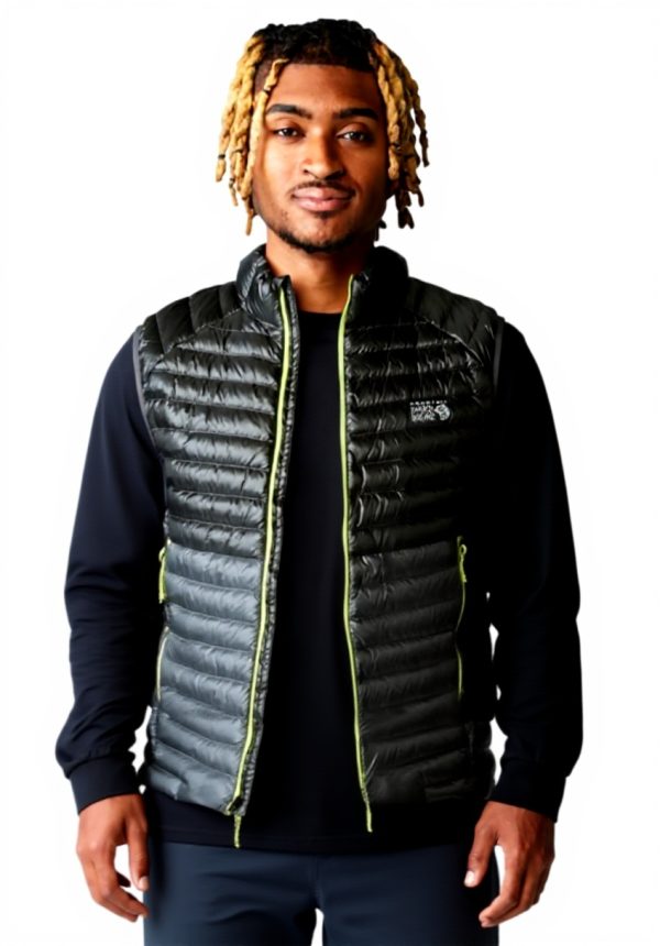 Mens Down Vest Mountain Hardwear Ultra Lightweight Packable