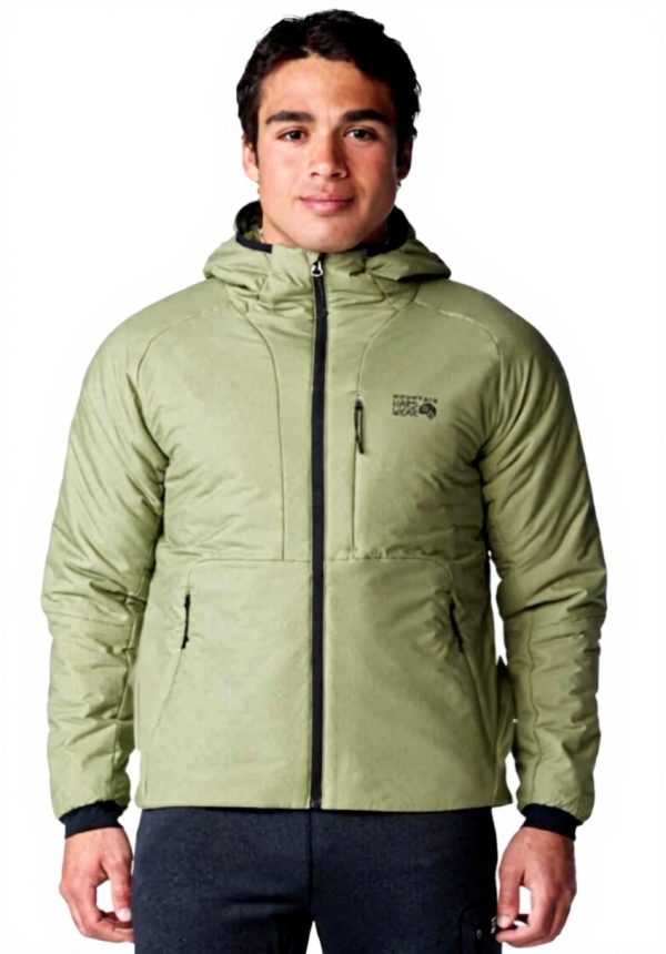 Mens Hooded Jacket Mountain Hardwear Kor Stasis Lightweight