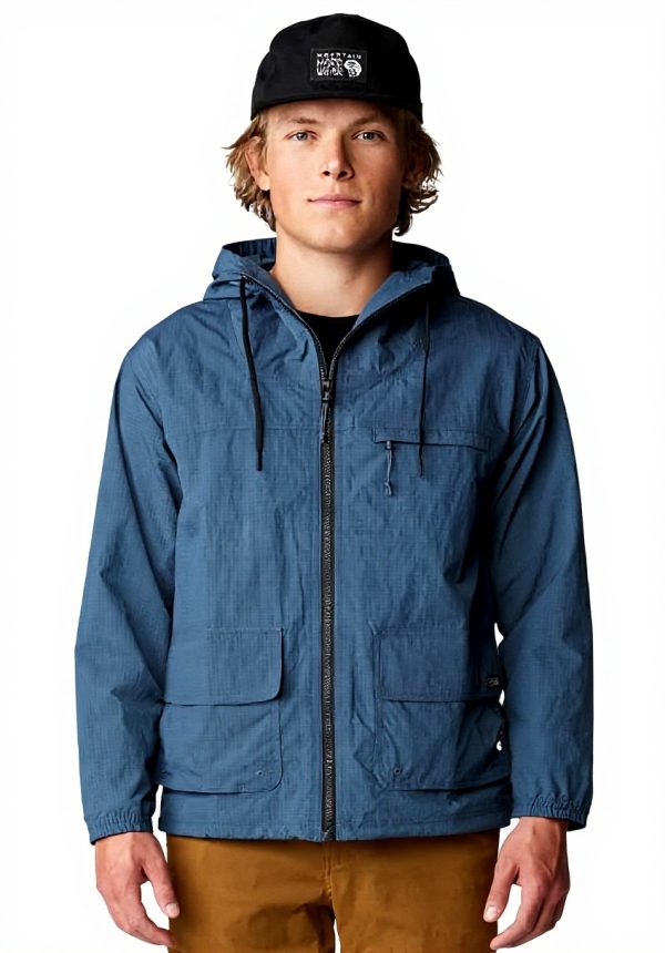 Mens Fleece Jacket Mountain Hardwear Stryder UPF 50