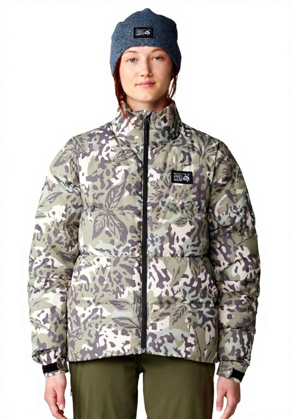Mountain Hardwear Womens Down Jacket Mantis Green Size L