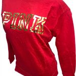 Pink Everyday Campus Lounge Sweatshirt Women Red XS