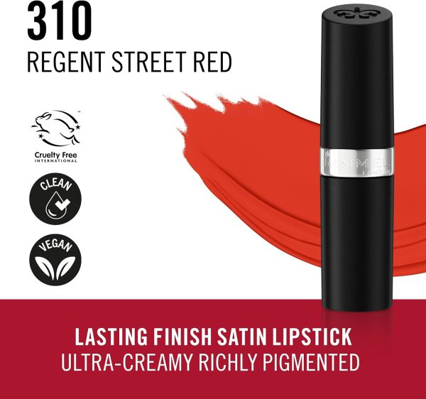 Rimmel Lasting Finish Lipstick Creamy Satin Long Lasting-5