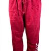 Victorias Secret Pink Fleece Ivy Sweatpants Red L Womens