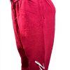Victorias Secret Pink Fleece Ivy Sweatpants Red L Womens