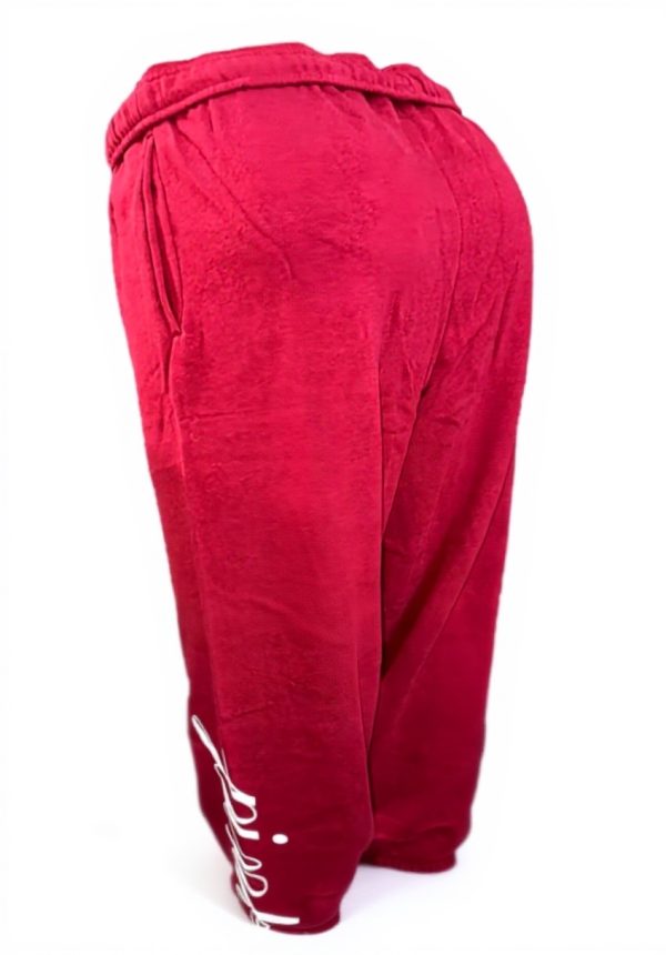 Victorias Secret Pink Fleece Ivy Sweatpants Red L Womens