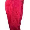 Victorias Secret Pink Fleece Ivy Sweatpants Red L Womens
