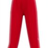 Victorias Secret Pink Fleece Ivy Sweatpants Red L Womens