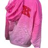 Victorias Secret Pink Hoodie Tie Dye Ivy Fleece Womens