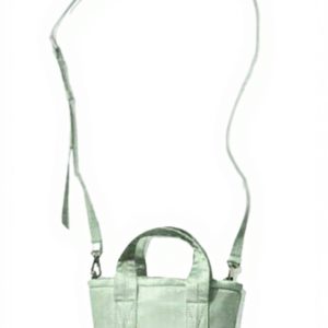 Victorias Secret Pink Mini Bucket Crossbody Bag Green XS