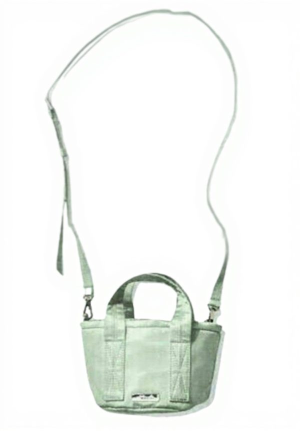 Victorias Secret Pink Mini Bucket Crossbody Bag Green XS