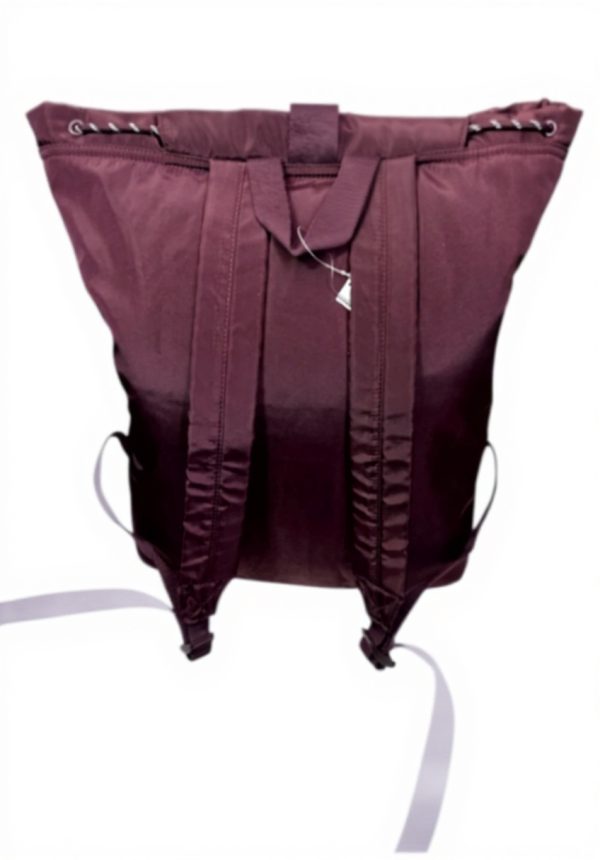 Victorias Secret Pink Nylon Cargo Backpack Maroon Women