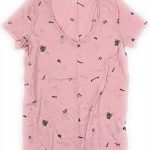 Victorias Secret Pink V-Neck Tee Shirt Womens Basic Top