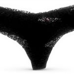 Lay Flat Lace Thong Victorias Secret Pink Black Womens