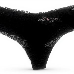 Lay Flat Lace Thong Victorias Secret Pink Black Womens