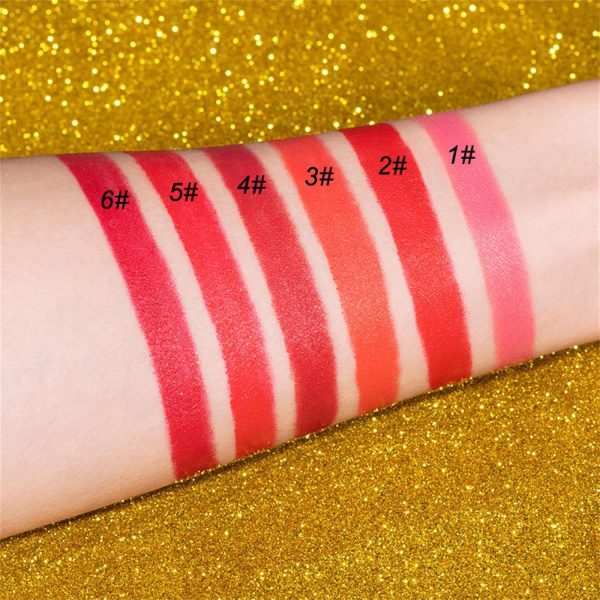 Mllkcao Gold Lipstick Velvet Matte Non Stick Cup Long-6