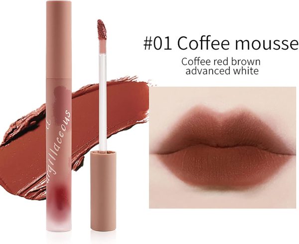 Mllkcao Womens Lipstick Hydrating Long Lasting Matte Lip-1