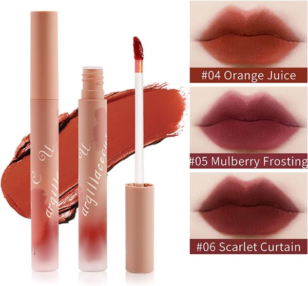 Mllkcao Womens Lipstick Hydrating Long Lasting Matte Lip-4