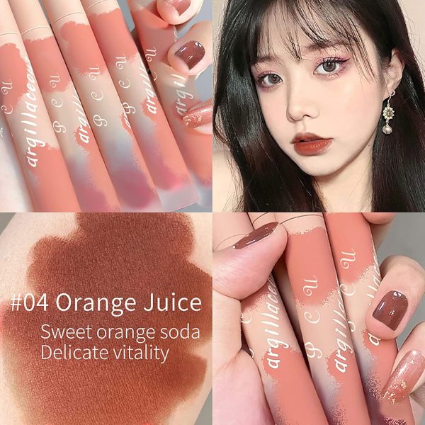 Mllkcao Womens Lipstick Hydrating Long Lasting Matte Lip-3