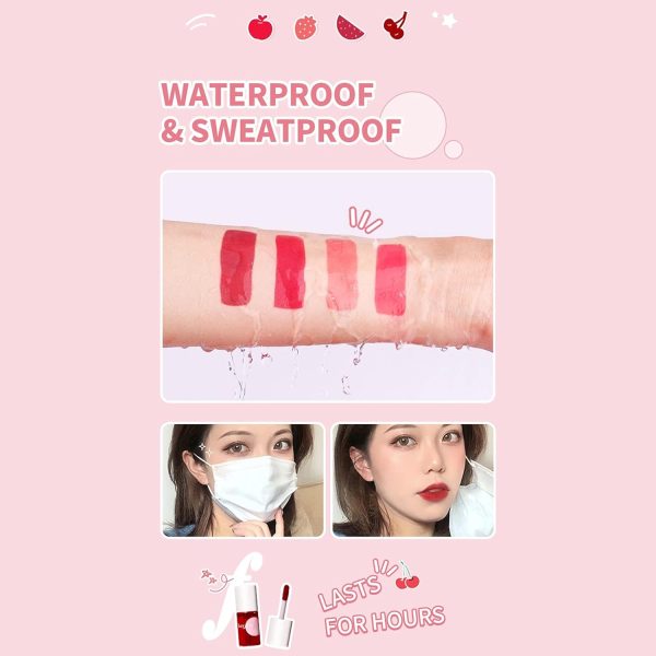 Womens Lipstick Moisturizing Lip Stain Hydrating Lip Dye-5