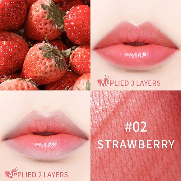 Moisturizing Lip Stain Women Hydrating Lip Dye Cheek Blush-1