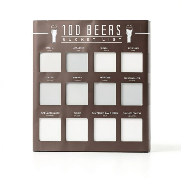 World Beers Scratch Off Poster UK Made Interactive Gift-3