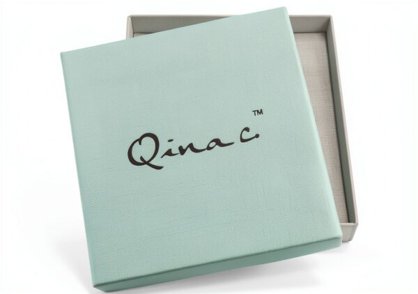 Qina C Stainless Steel MantraBand Unisex Adjustable Cuff-2