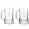 Personalised Beer Mug Say it with Glass Engraved Gift-6