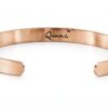 Qina C Friendship Bracelet Rose Gold Stainless Steel Unisex-1