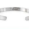 Qina C Stainless Steel MantraBand Unisex Adjustable Cuff-1